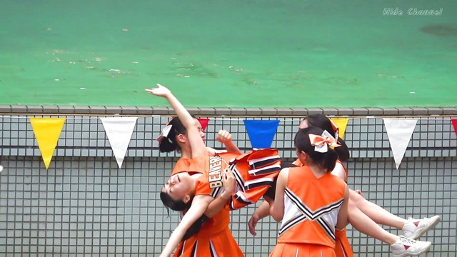 清純清楚埼玉栄高等学校チアガールチアリーダーパンチラパンツ丸見え (70)