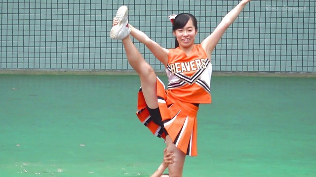 清純清楚埼玉栄高等学校チアガールチアリーダーパンチラパンツ丸見え (35)