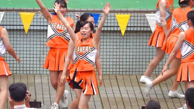 清純清楚埼玉栄高等学校チアガールチアリーダーパンチラパンツ丸見え (151)