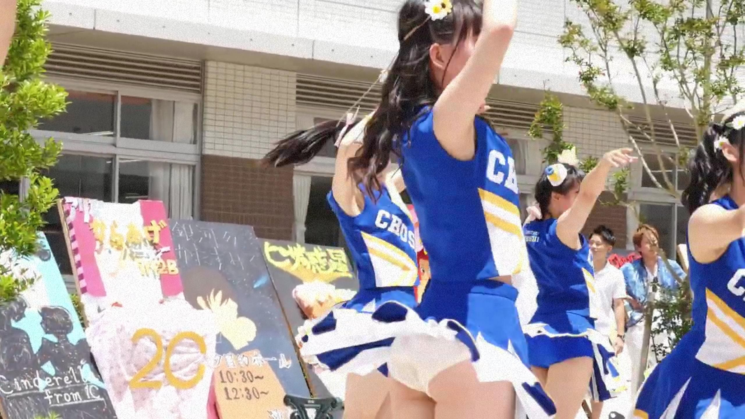 お 顔 超 絶 か わ い い 市 立 銚 子 高 校 チ ア ガ-ル チ ア リ-ダ-ミ ニ ス カ-ト 純... 