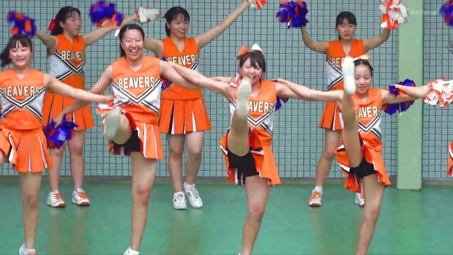 清純清楚埼玉栄高等学校チアガールチアリーダーパンチラパンツ丸見え (272)