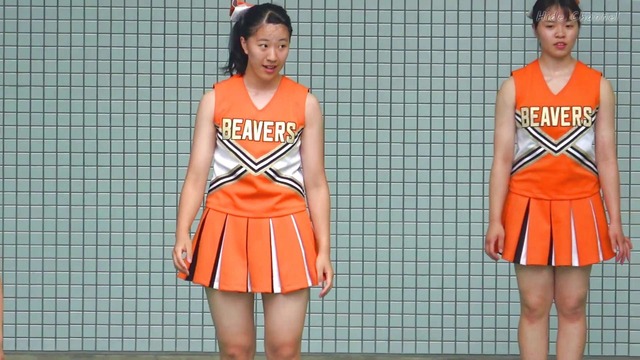 清純清楚埼玉栄高等学校チアガールチアリーダーパンチラパンツ丸見え (221)