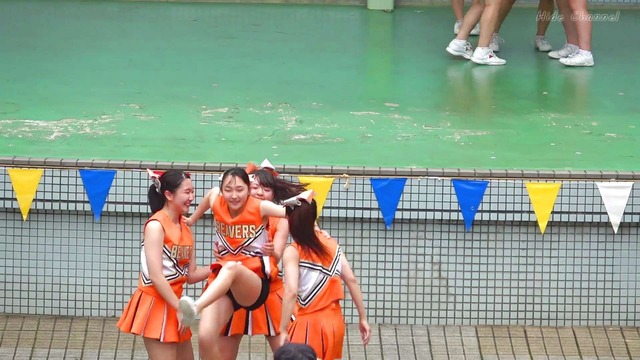 清純清楚埼玉栄高等学校チアガールチアリーダーパンチラパンツ丸見え (214)