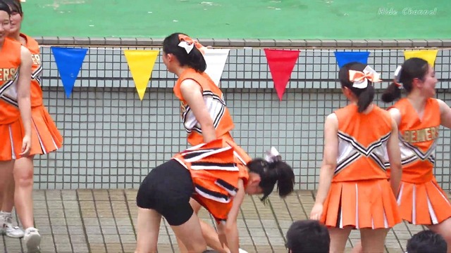 清純清楚埼玉栄高等学校チアガールチアリーダーパンチラパンツ丸見え (117)