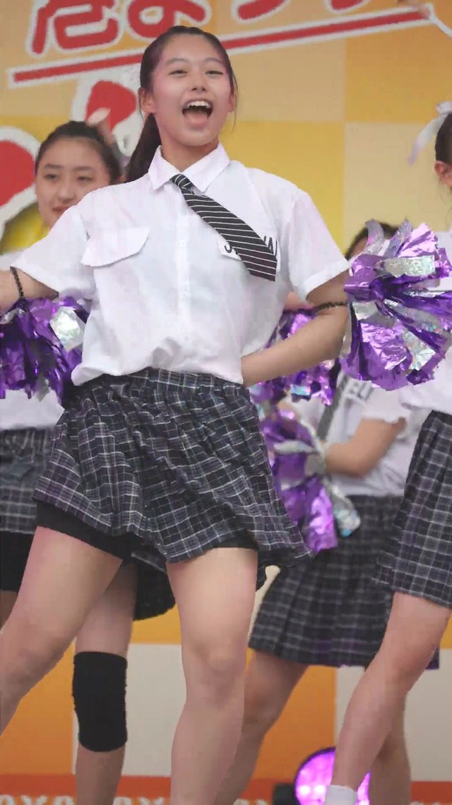 制服チェックプリーツミニスカートＪＣＪＫチアガールチアリーダーパンチラ (55)