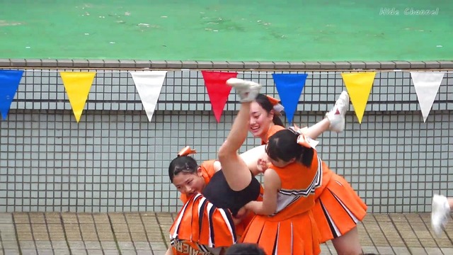 清純清楚埼玉栄高等学校チアガールチアリーダーパンチラパンツ丸見え (82)