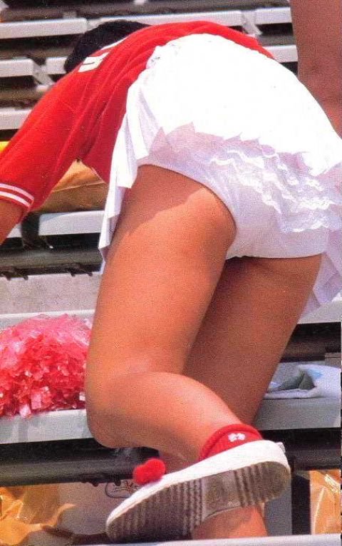 甲子園高校野球女子高生チアガール処女っ子パンチラ (38)