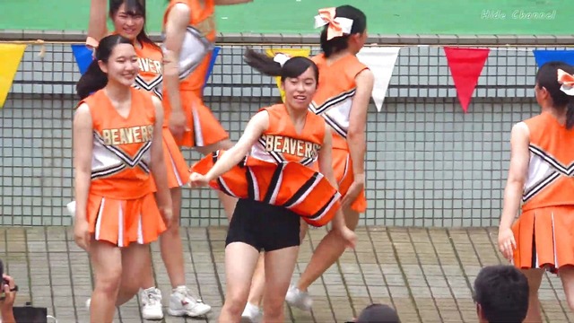 清純清楚埼玉栄高等学校チアガールチアリーダーパンチラパンツ丸見え (122)