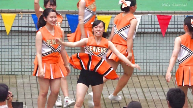 清純清楚埼玉栄高等学校チアガールチアリーダーパンチラパンツ丸見え (128)