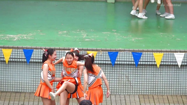 清純清楚埼玉栄高等学校チアガールチアリーダーパンチラパンツ丸見え (215)