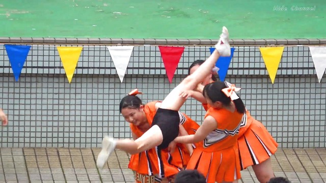 清純清楚埼玉栄高等学校チアガールチアリーダーパンチラパンツ丸見え (93)