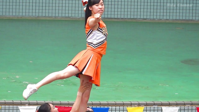 清純清楚埼玉栄高等学校チアガールチアリーダーパンチラパンツ丸見え (60)