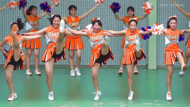 清純清楚埼玉栄高等学校チアガールチアリーダーパンチラパンツ丸見え (240)