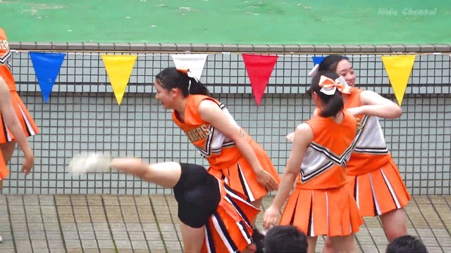 清純清楚埼玉栄高等学校チアガールチアリーダーパンチラパンツ丸見え (110)