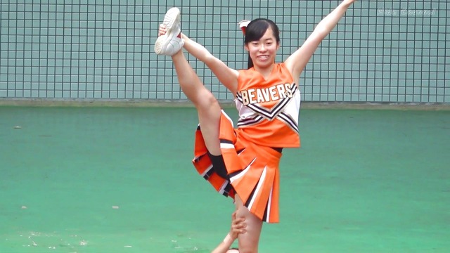 清純清楚埼玉栄高等学校チアガールチアリーダーパンチラパンツ丸見え (38)