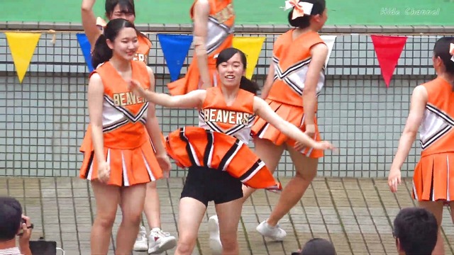 清純清楚埼玉栄高等学校チアガールチアリーダーパンチラパンツ丸見え (129)