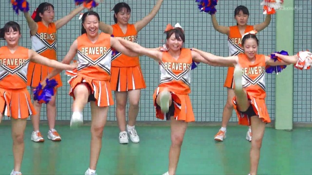 清純清楚埼玉栄高等学校チアガールチアリーダーパンチラパンツ丸見え (275)