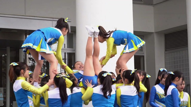 清純女子高生ＪＫチアガールチアリーダーミニスカーパンチラパンツ丸見え (40)