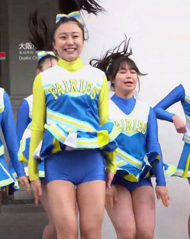 93清純女子高生ＪＫチアガールチアリーダーミニスカーパンチラパンツ丸見え 202