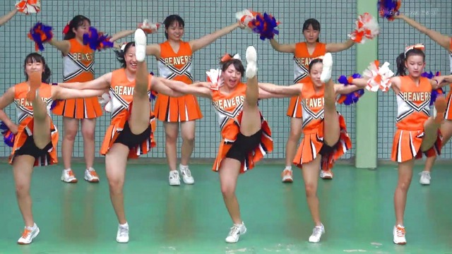 清純清楚埼玉栄高等学校チアガールチアリーダーパンチラパンツ丸見え (245)