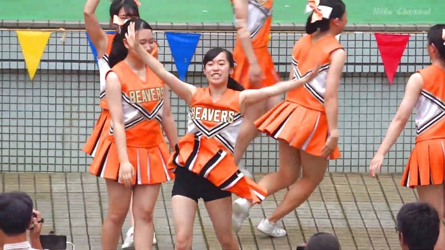 清純清楚埼玉栄高等学校チアガールチアリーダーパンチラパンツ丸見え (135)