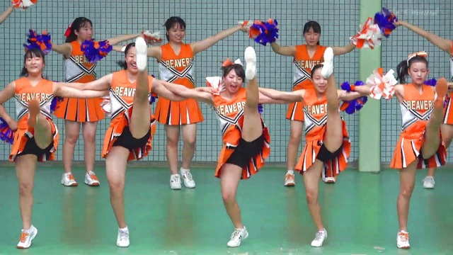 清純清楚埼玉栄高等学校チアガールチアリーダーパンチラパンツ丸見え (248)
