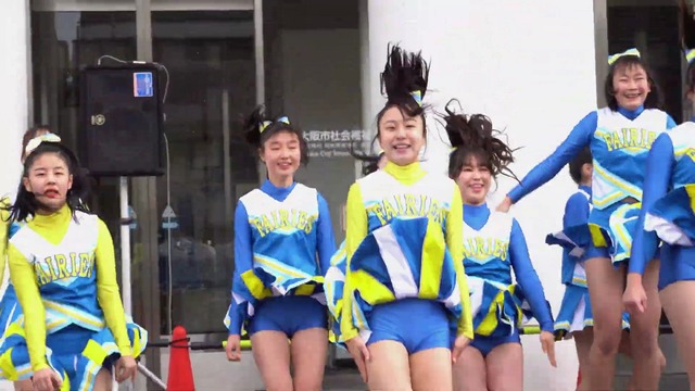 清純女子高生ＪＫチアガールチアリーダーミニスカーパンチラパンツ丸見え (150)