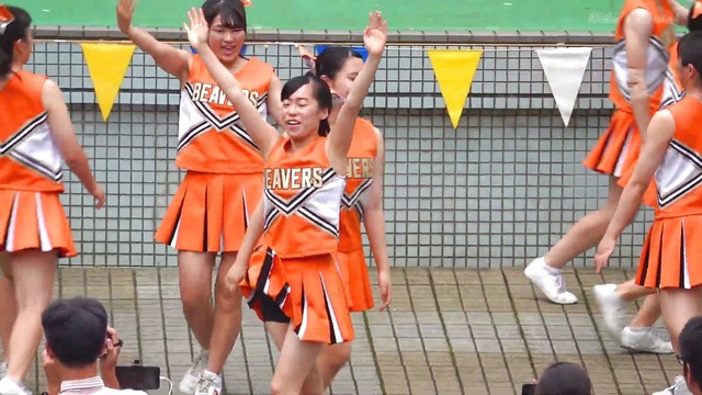 清純清楚埼玉栄高等学校チアガールチアリーダーパンチラパンツ丸見え (153)