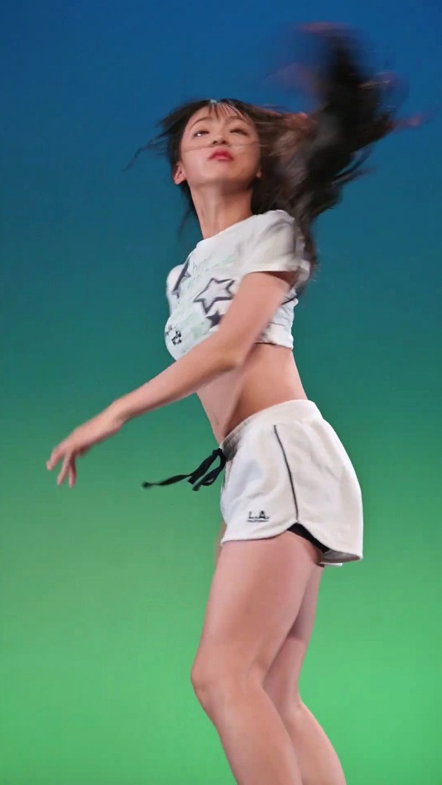 13歳中学1年生ＪＣ１アイゲキ地下アイドル星瑠菜おへそふとももパンチラ (17)