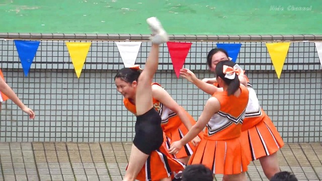 清純清楚埼玉栄高等学校チアガールチアリーダーパンチラパンツ丸見え (104)