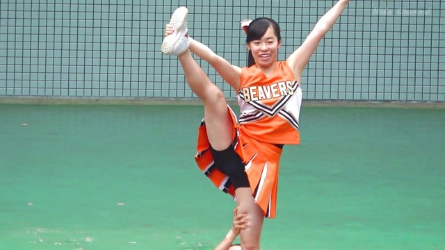 清純清楚埼玉栄高等学校チアガールチアリーダーパンチラパンツ丸見え (24)