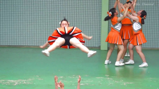 清純清楚埼玉栄高等学校チアガールチアリーダーパンチラパンツ丸見え (211)