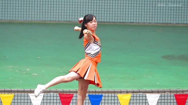 清純清楚埼玉栄高等学校チアガールチアリーダーパンチラパンツ丸見え (69)