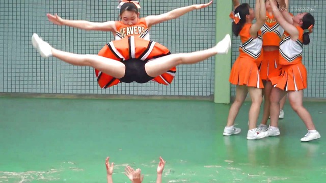 清純清楚埼玉栄高等学校チアガールチアリーダーパンチラパンツ丸見え (209)