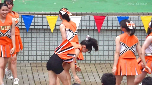 清純清楚埼玉栄高等学校チアガールチアリーダーパンチラパンツ丸見え (160)