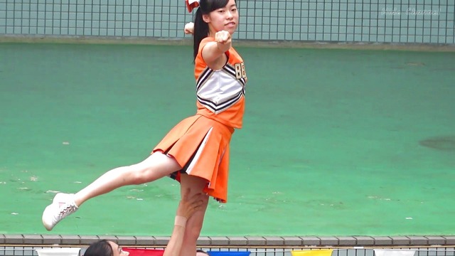 清純清楚埼玉栄高等学校チアガールチアリーダーパンチラパンツ丸見え (58)