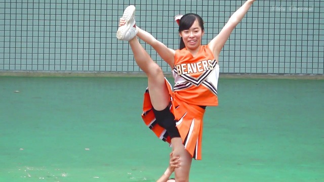 清純清楚埼玉栄高等学校チアガールチアリーダーパンチラパンツ丸見え (26)