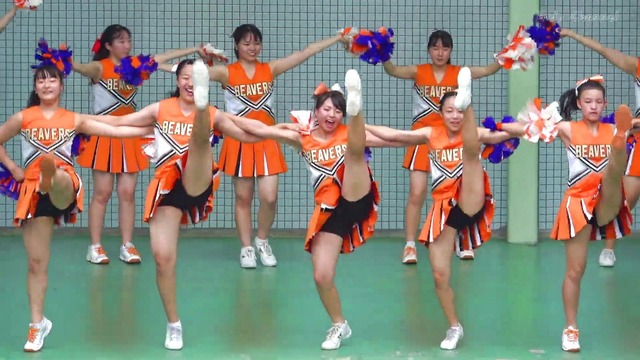 清純清楚埼玉栄高等学校チアガールチアリーダーパンチラパンツ丸見え (249)