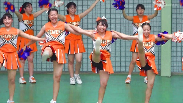 清純清楚埼玉栄高等学校チアガールチアリーダーパンチラパンツ丸見え (273)