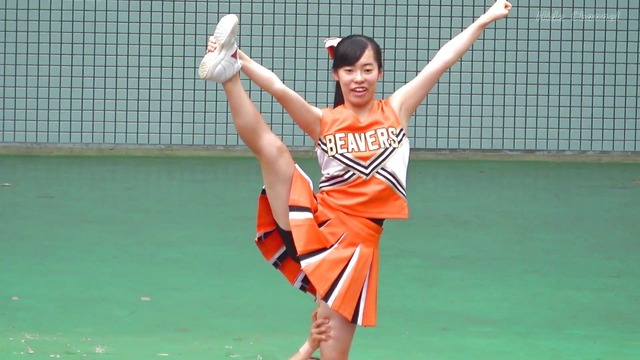 清純清楚埼玉栄高等学校チアガールチアリーダーパンチラパンツ丸見え (49)