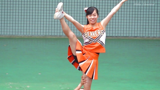 清純清楚埼玉栄高等学校チアガールチアリーダーパンチラパンツ丸見え (42)