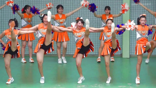 清純清楚埼玉栄高等学校チアガールチアリーダーパンチラパンツ丸見え (243)