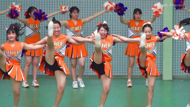 清純清楚埼玉栄高等学校チアガールチアリーダーパンチラパンツ丸見え (259)