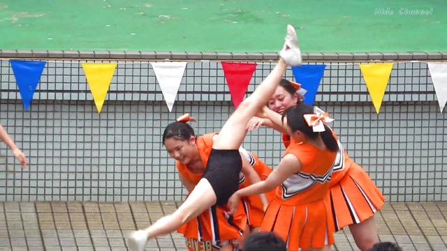 清純清楚埼玉栄高等学校チアガールチアリーダーパンチラパンツ丸見え (96)