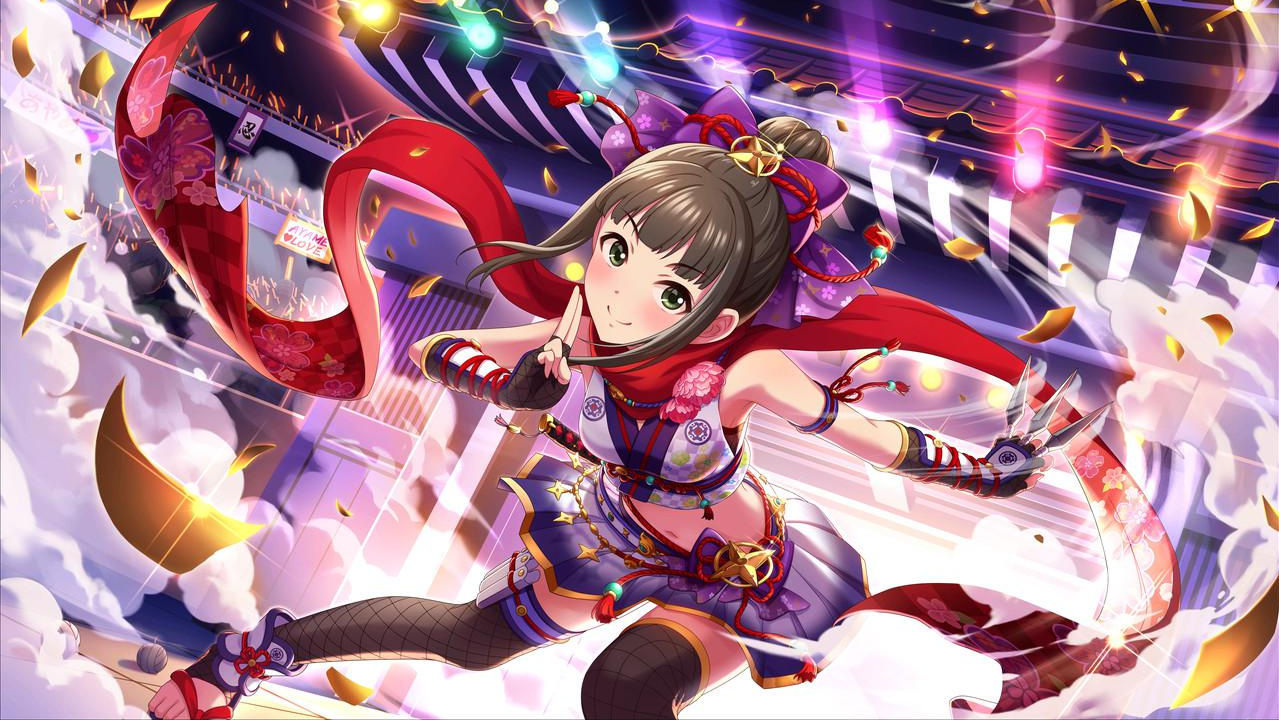 デレステ あやめ殿のホログラミングを使った分身術 デレステ情報まとめ