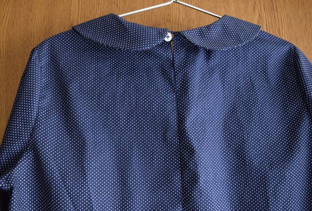 めがね さくらさん もたいまさこ の丸襟ブラウス Cinema Sewing 映画とお裁縫