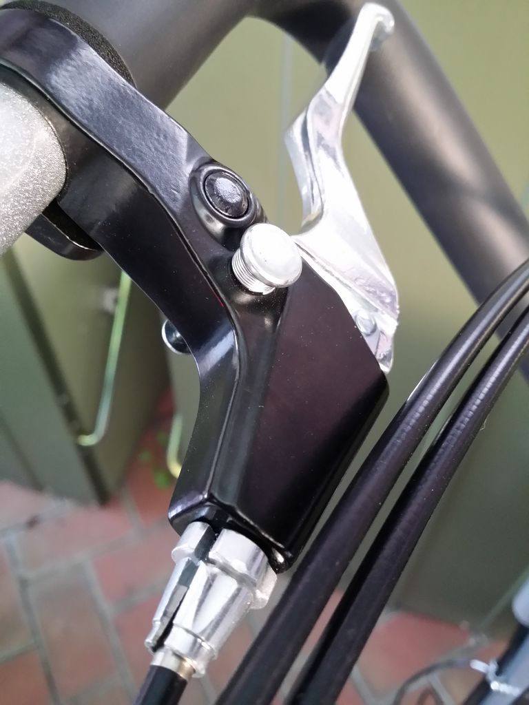 ブレーキがついてない自転車
