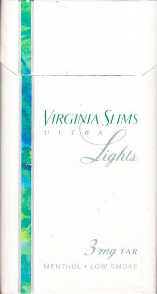 Virginia Slims Menthol Silver Ultra Lights 120 Luxury Cigarettes Made In Usa 40 Packs Ships Free Australia