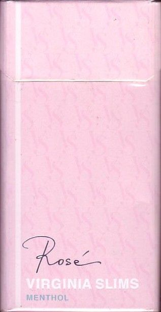Virginia Slims Rose Menthol バージニア スリム ロゼ メンソール 森 康哲の煙草コレクション Virginia Slims Rose Menthol バージニア スリム ロゼ メンソール 森 康哲の煙草コレクション
