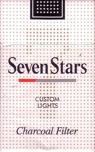 Seven Stars Custom Lights Box セブンスター カスタムライト ボックス 森 康哲の煙草コレクション